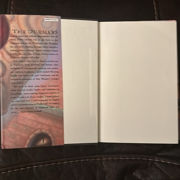 RARE Harry Potter and the Chambers of Secrets 1st American Ed w/Typo Misprints - Picture 5 of 9